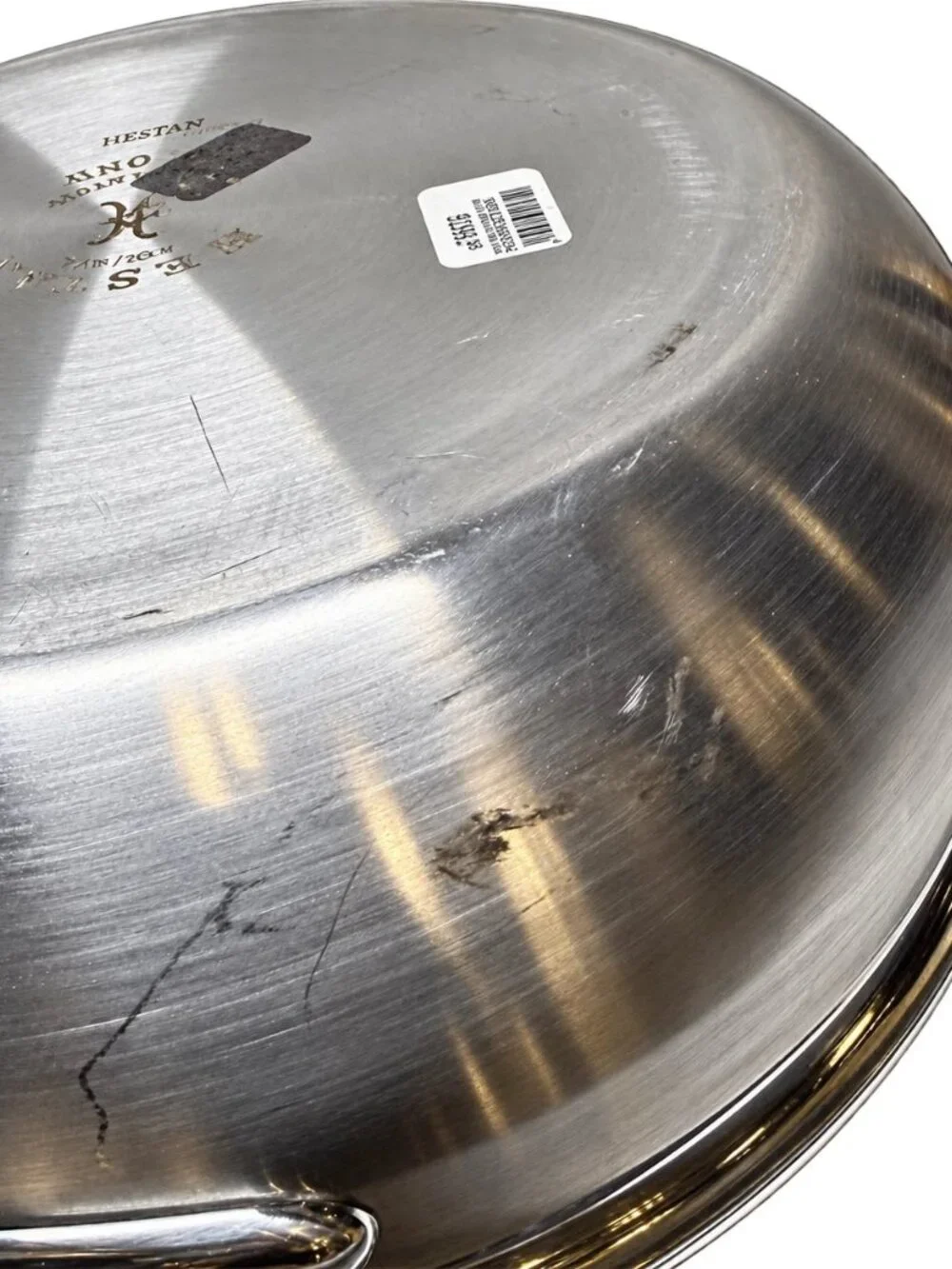Hestan NanoBond Molecular Titanium 5 Qt Essential Pan With Lid - Made in Italy